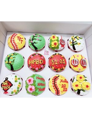 Bánh Cupcake Chào Xuân